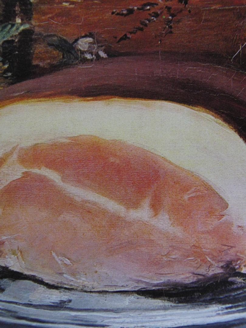 エドゥアール・マネ、【ハムのある静物】、希少な額装用画集より、状態良好