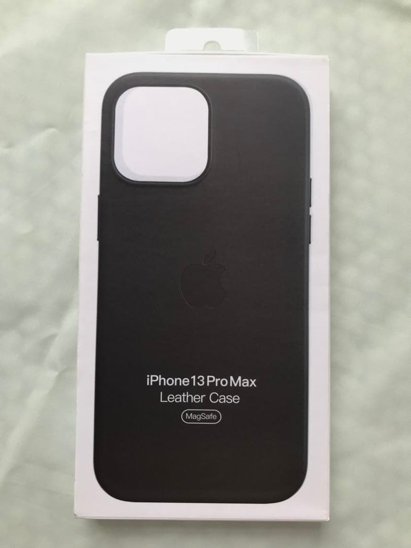 純正 iPhone 13 Pro Maxレザーケース・ミッドナイト① 純正iPhone 13