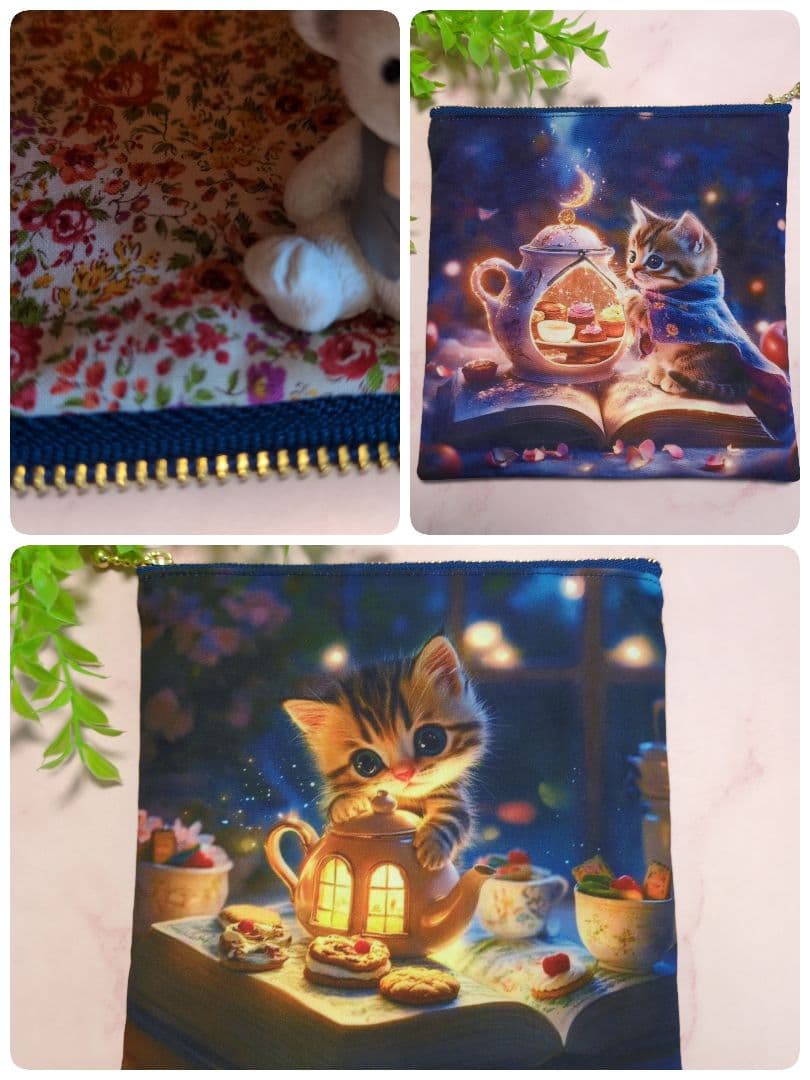 クロム♥フラットポーチオーダー品