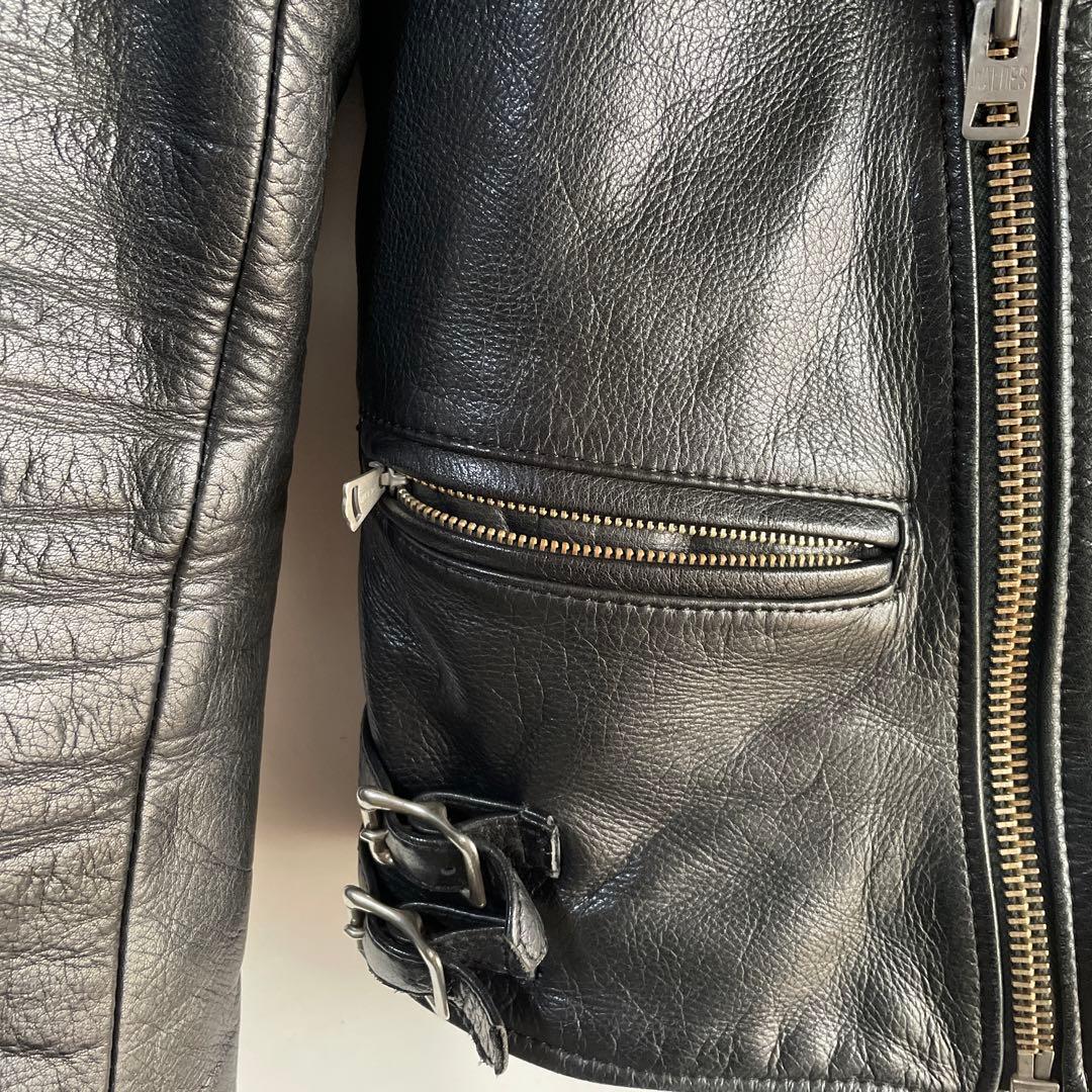 超名作・希少サイズ48】シェラック 赤西仁着 レザーライダース 有閑