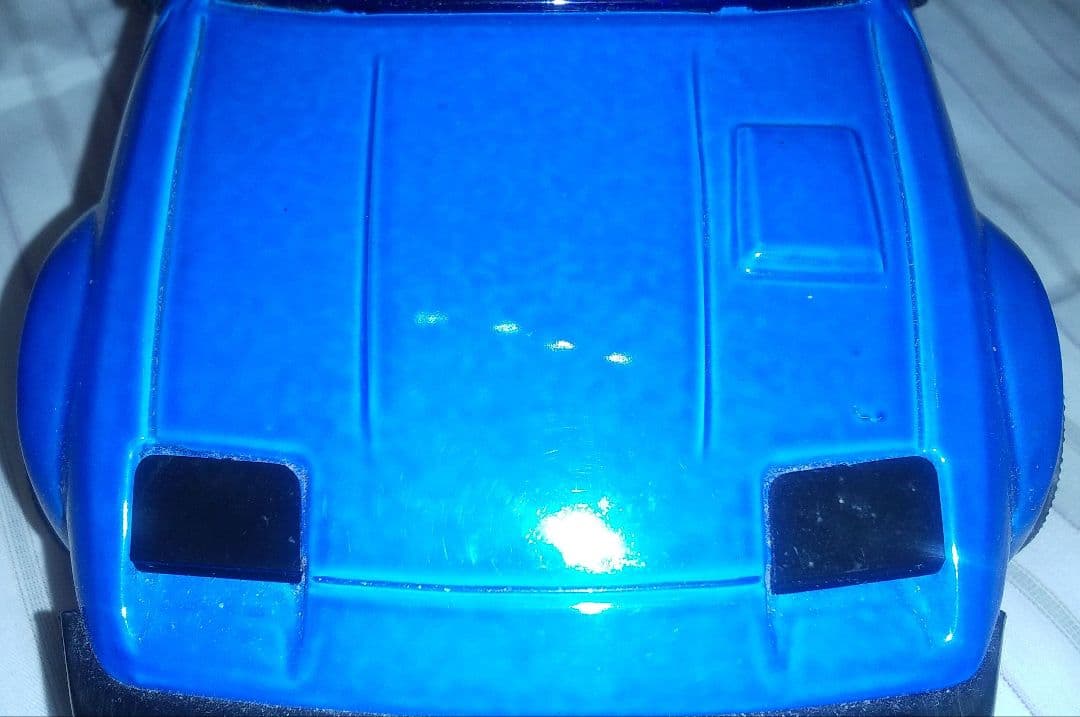 イチコー　フェアレディZ　ブリキ　青色ブルー　超希少色　中古　レトロ