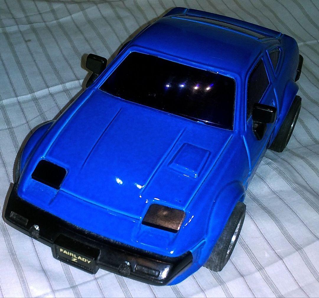 イチコー　フェアレディZ　ブリキ　青色ブルー　超希少色　中古　レトロ