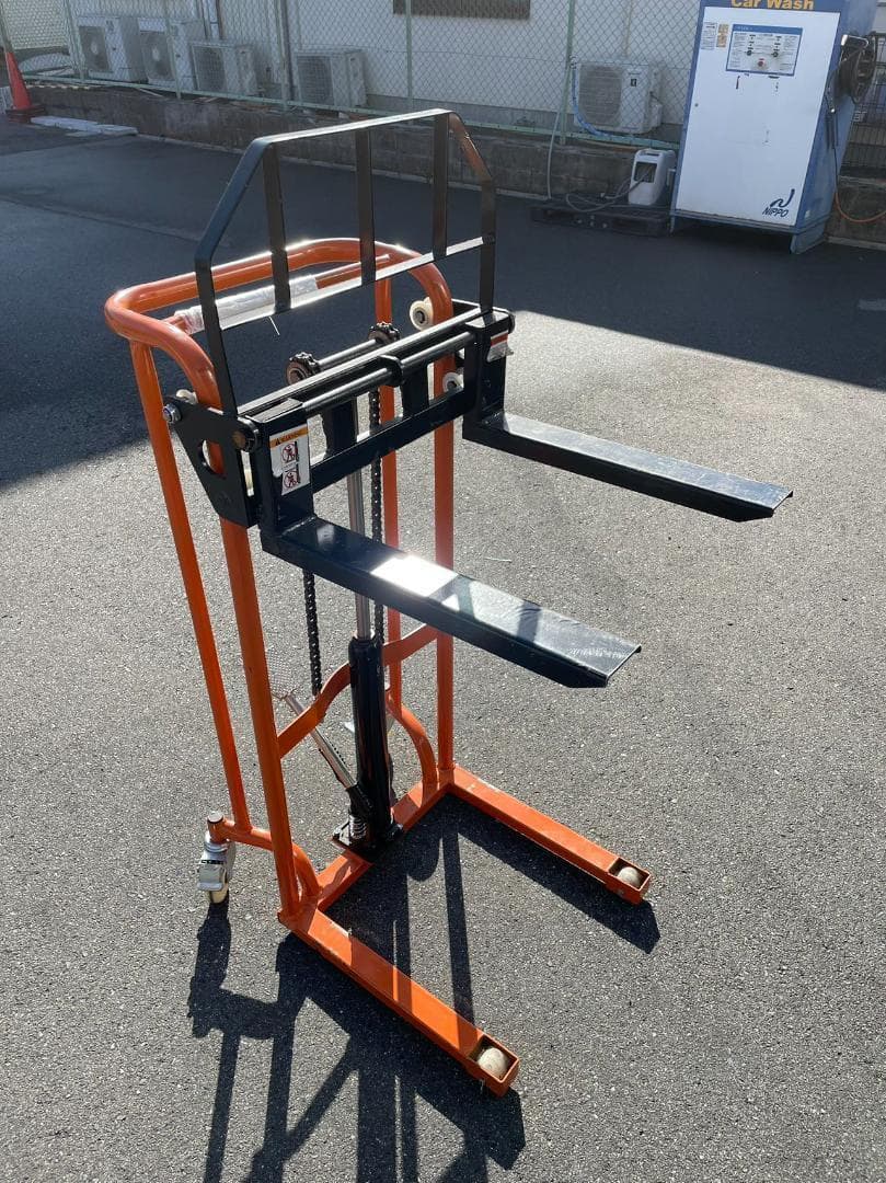 ハンドフォークリフト 昇降 最高位90mm 200kg
