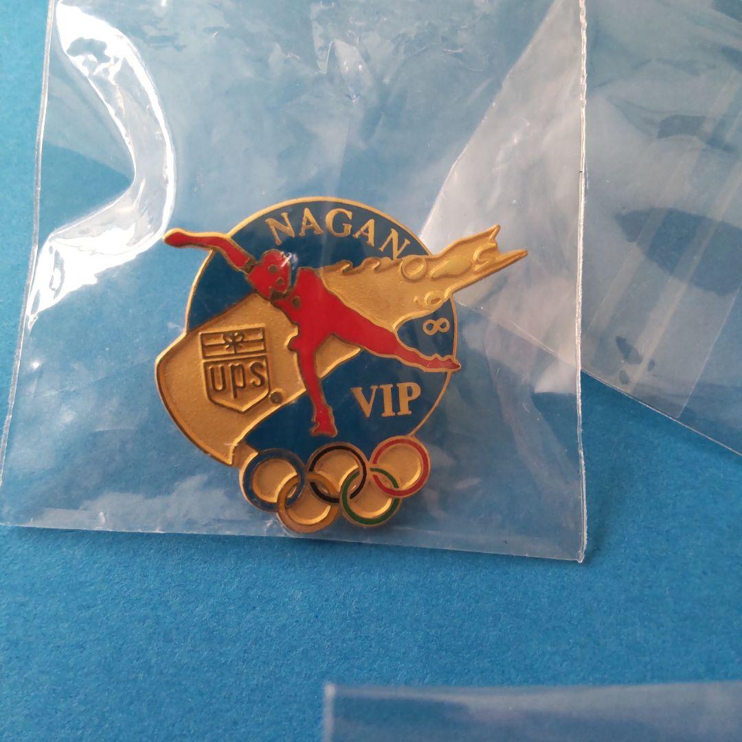 長野オリンピック UPS トラック アイススケート ピンバッジセット