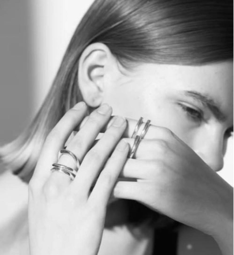 ブランイリス　blanc irisシルバーリング　18号