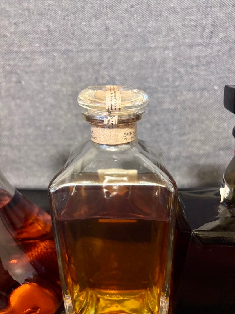 ブレンドオブニッカなど 国産ウイスキー古酒 3本セット 未開封