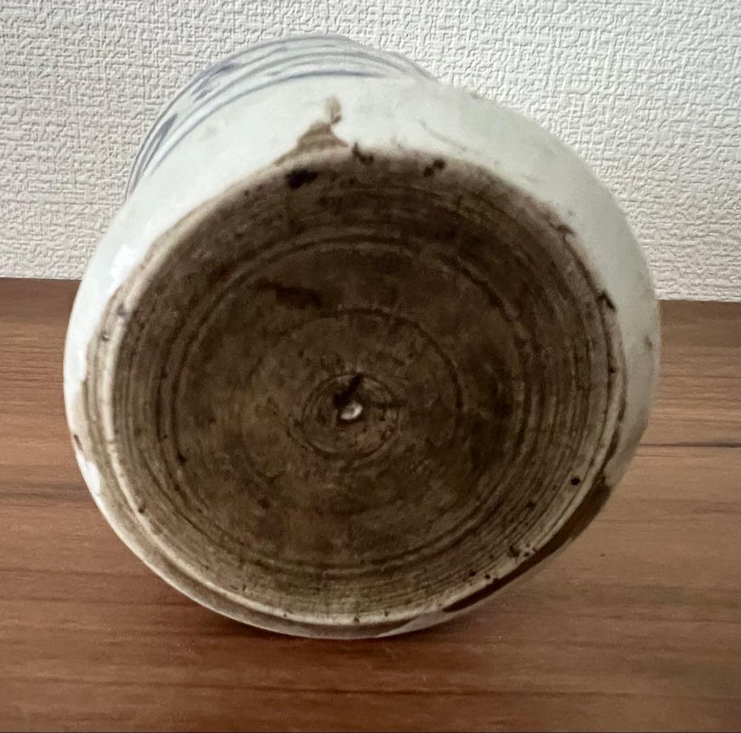 年代物 古染香炉 純銀火屋 香合 箱付き アンティーク