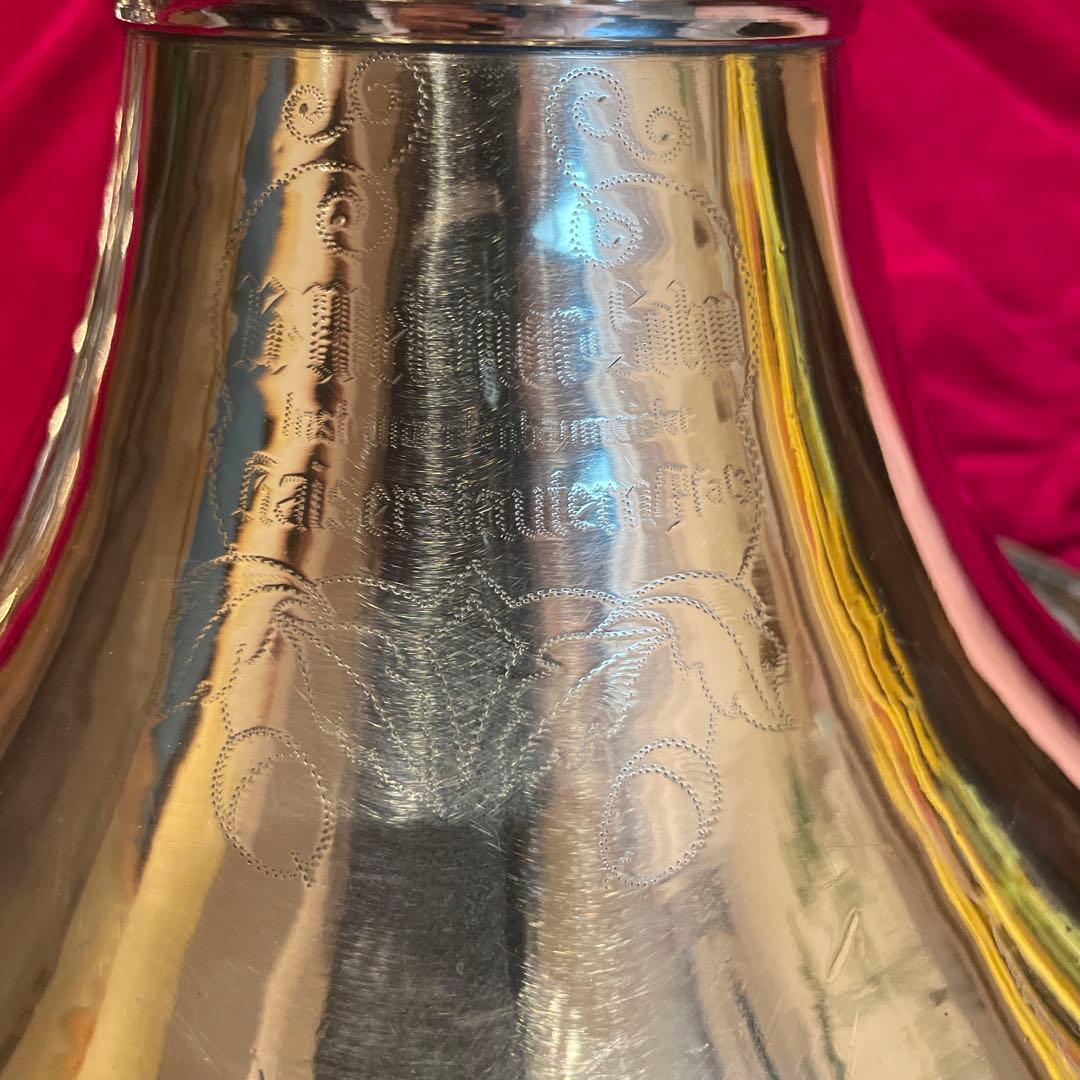 (美品)メルヒオール　セミダブルホルン　フレンチホルン