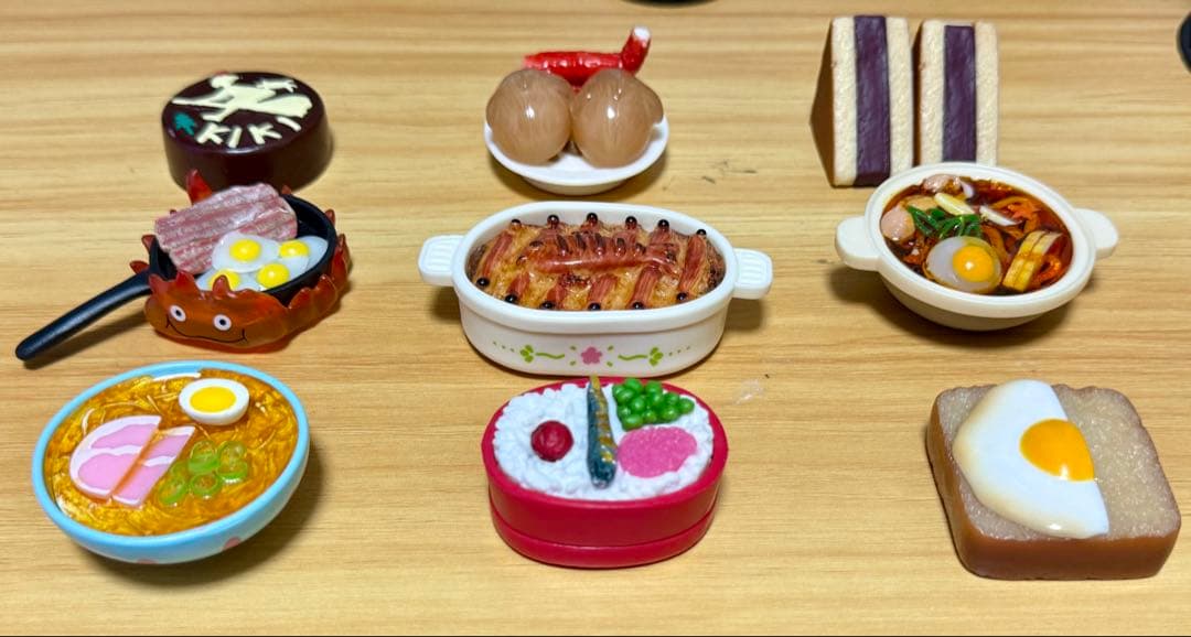 Yジブリパーク限定 オリジナル 食べ物マグネット 7種セット