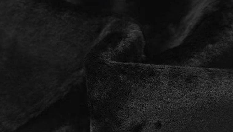 新品限定/メンズ用● 極上ラムファーのダブルフェイス裏地 ベスト黒 毛皮ファー