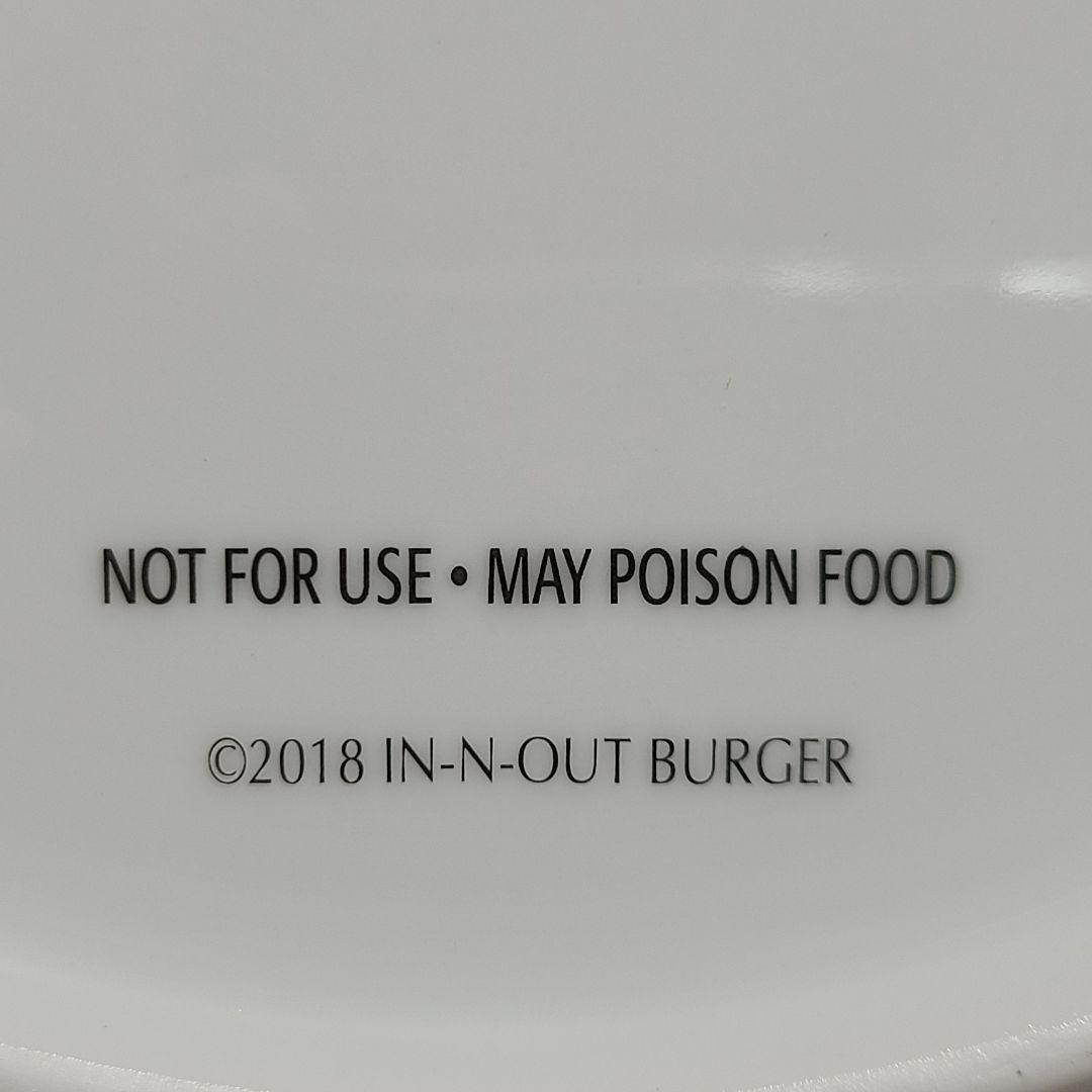 希少！　インアウトバーガー　コレクティブル　プレート　2018 デザインプレート