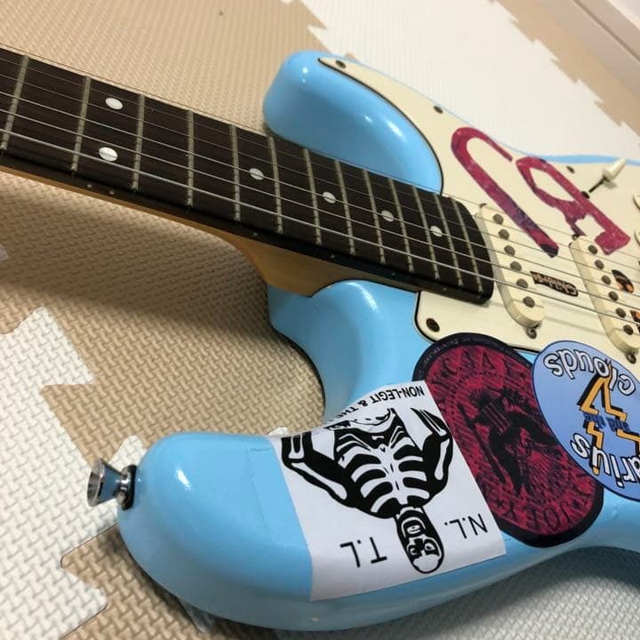 Green Day ビリージョーアームストロングBLUE ハンドメイド