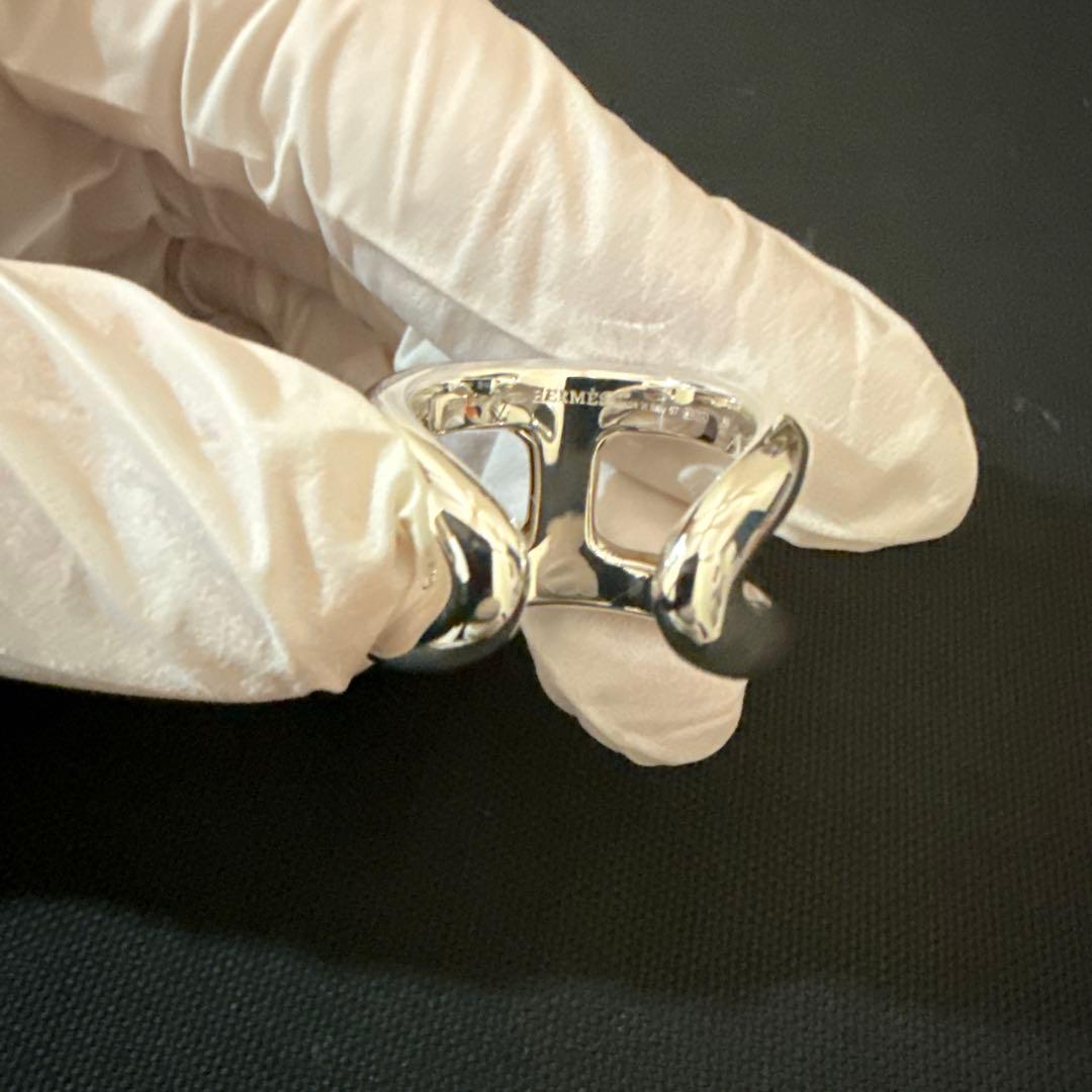 【未使用品】エルメス オスモズ リング GM 57