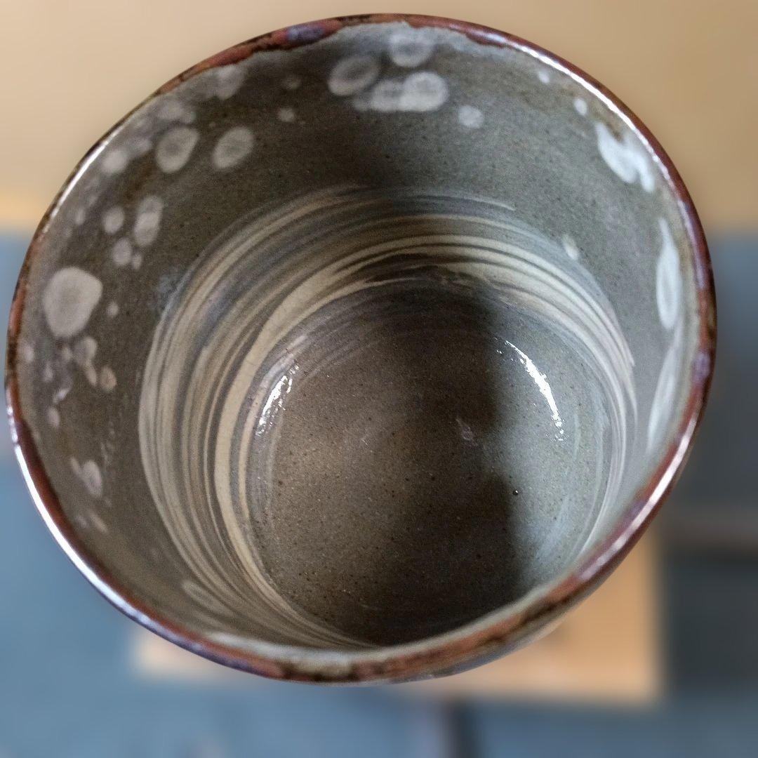 筒茶碗·菰山窯 「雪笹」 - メルカリ