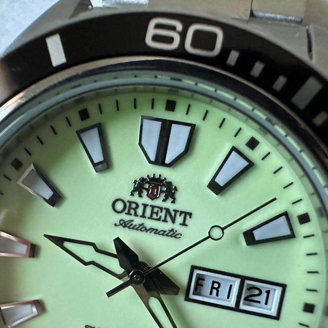 希少 ORIENT MAKO XL 全面蓄光 ルミブライト FEM75005R9