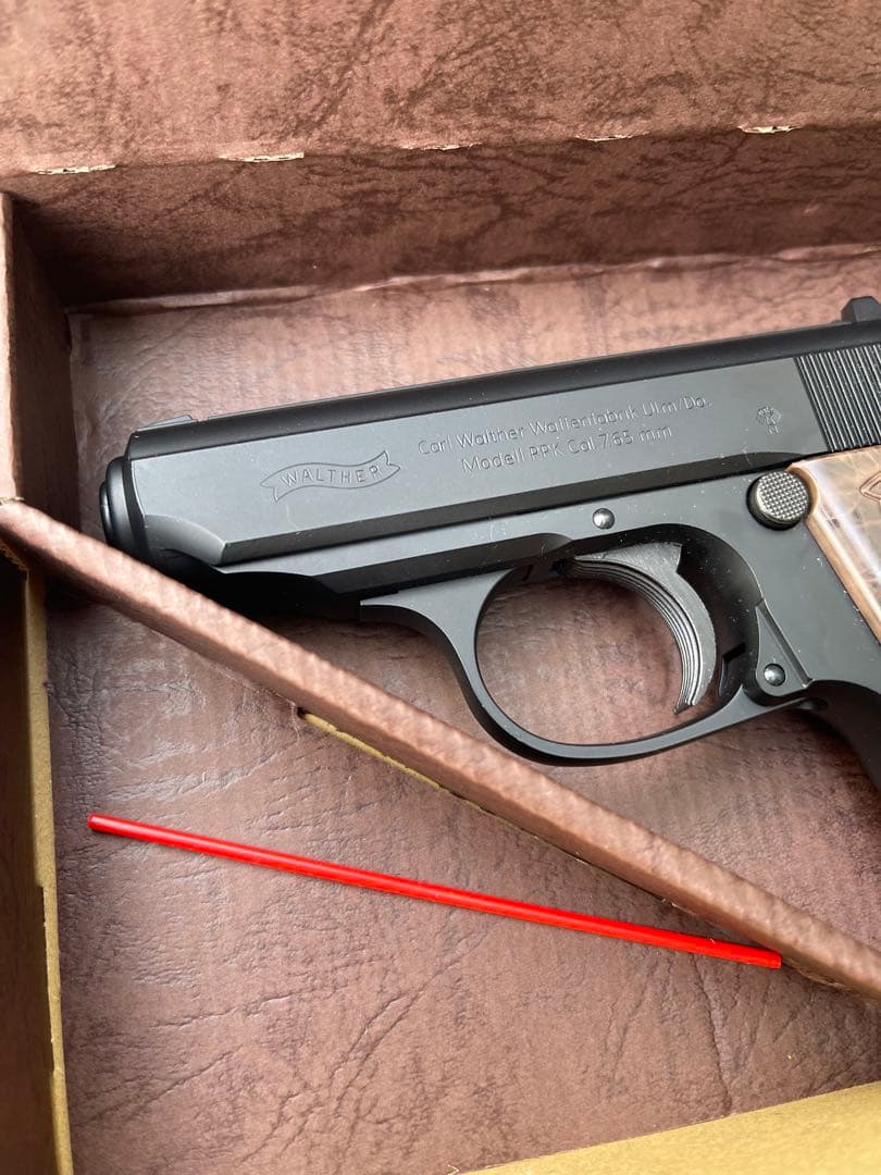 【未使用に近い】マルゼン　ワルサーPPKガスブローバック　クラシック