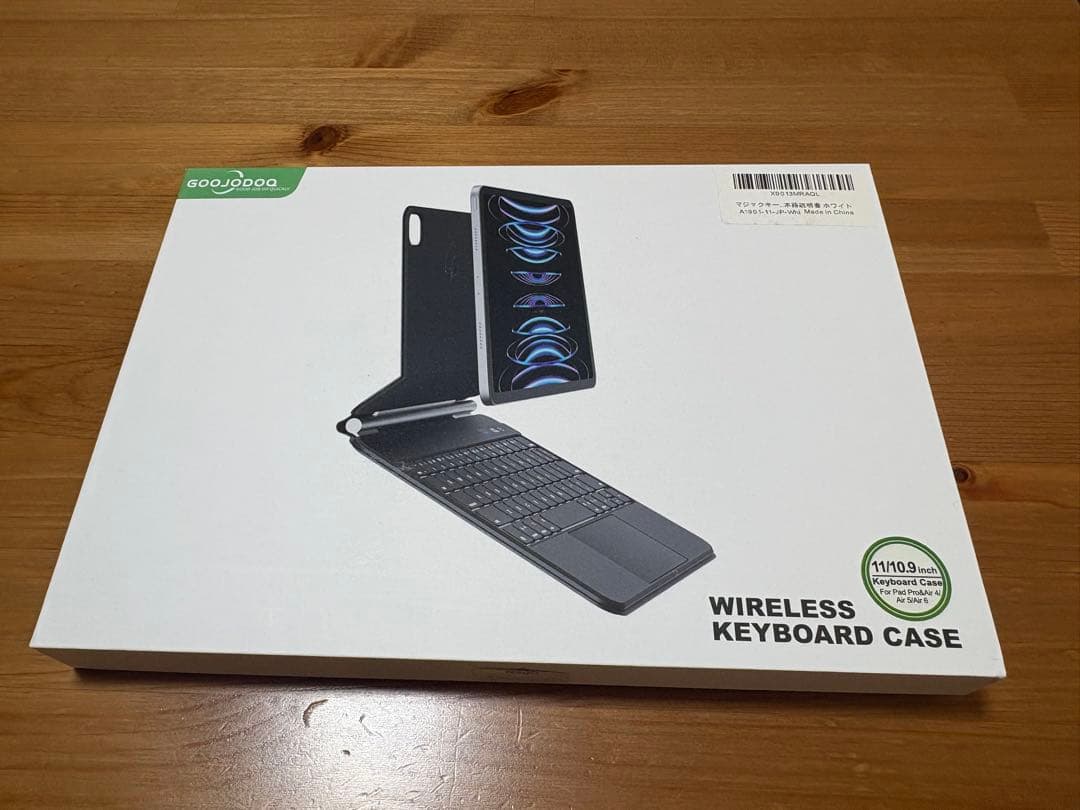 美品・箱あり】GOOJODOQ iPad マジックキーボードケース 11インチ