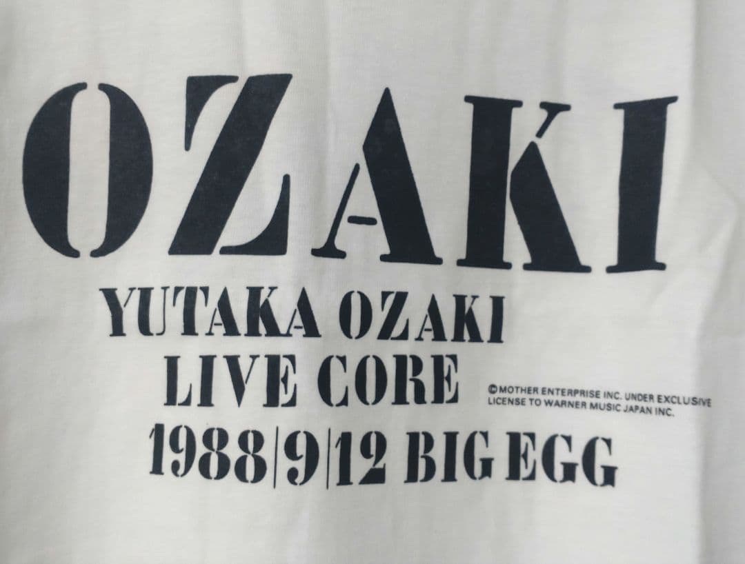 尾崎豊 OZAKI 東京ドーム LIVE CORE Tシャツ Mサイズ