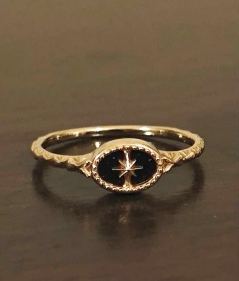 完売品Limited Edition K10紫金石 シグネットリング 9号