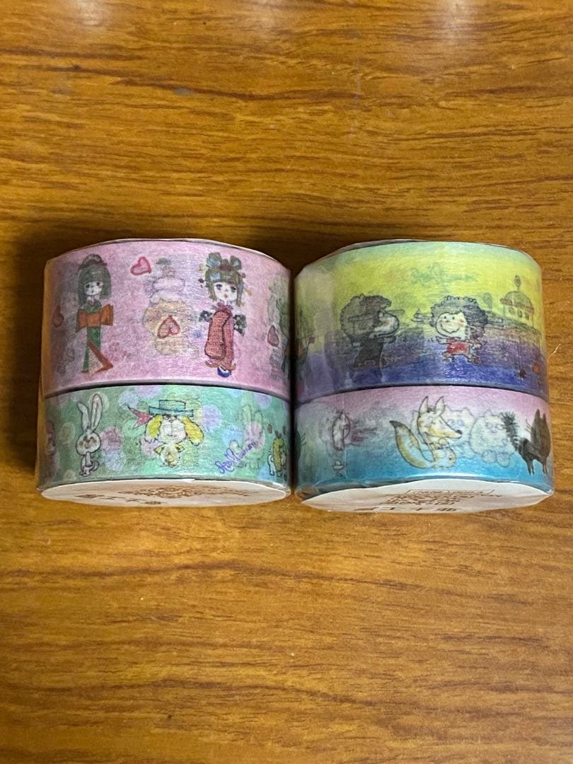 水森亜土　マスキングテープまとめ