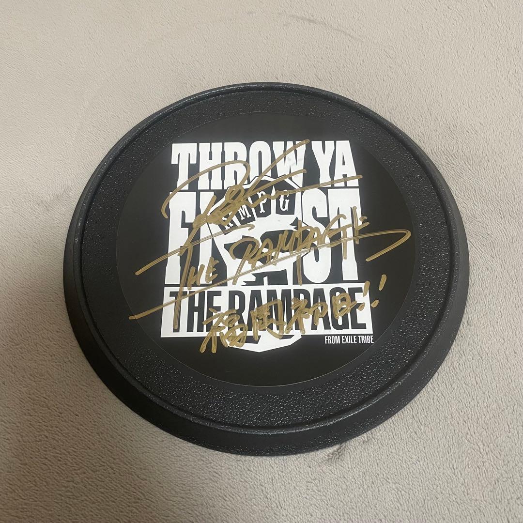 THE RAMPAGE RIKU フリスビーサイン入り