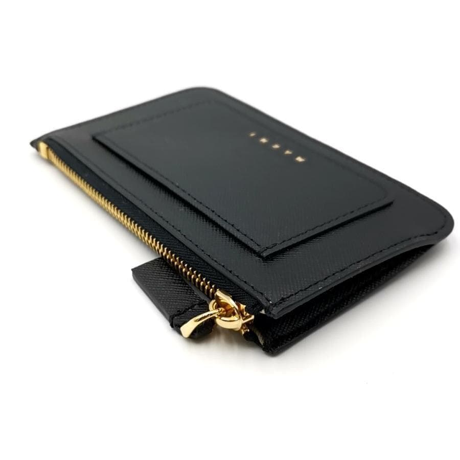 超美品 マルニ MARNI カードケース ミニ財布 伊製 11-25100514