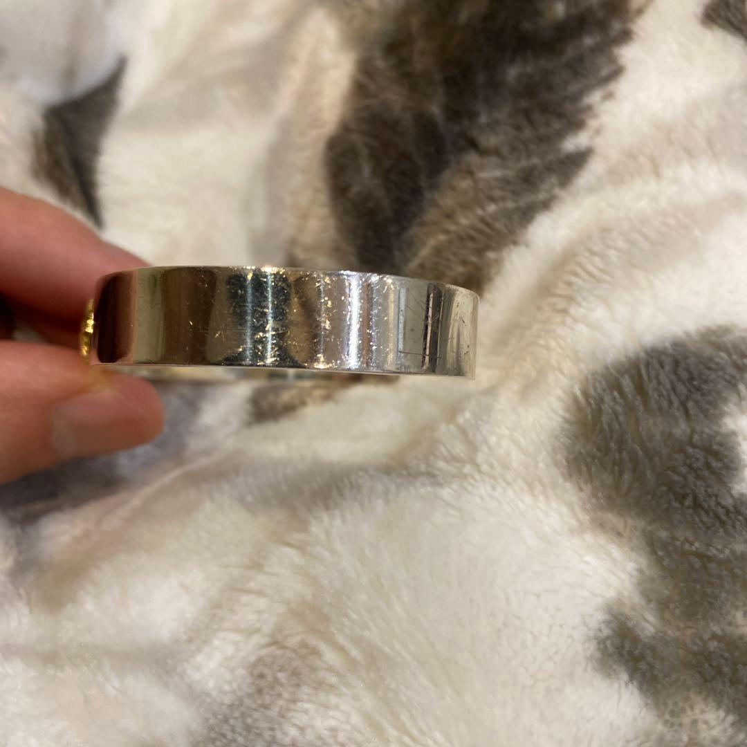 アリゾナフリーダム　バングル　silver925 k18