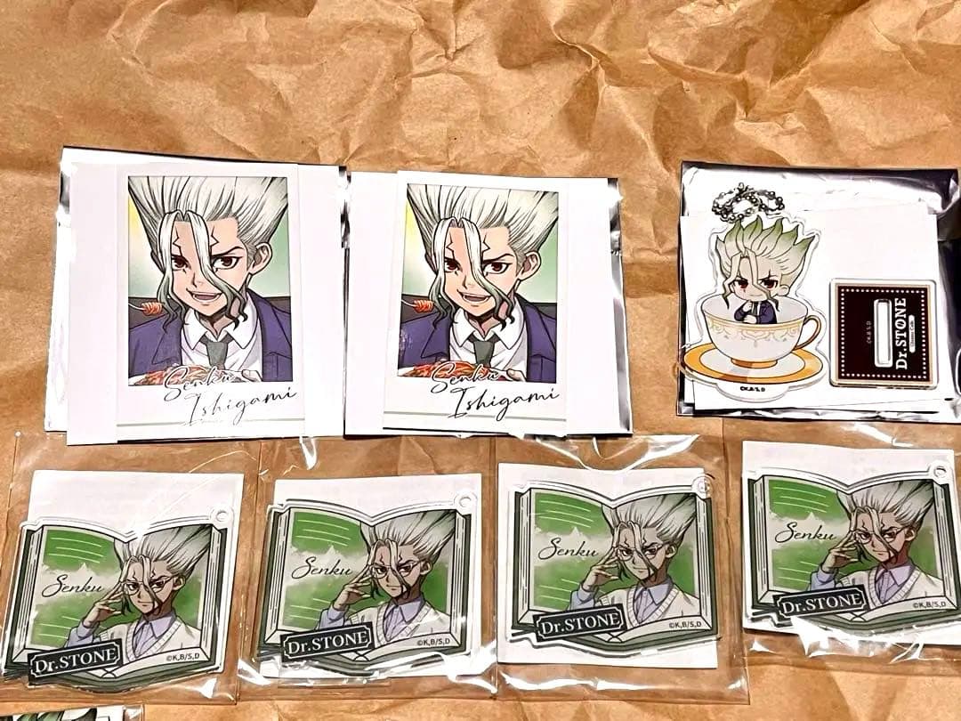 匿名発送】Dr.STONE くじ引き堂 読書の秋編 千空 9点セット Dr.
