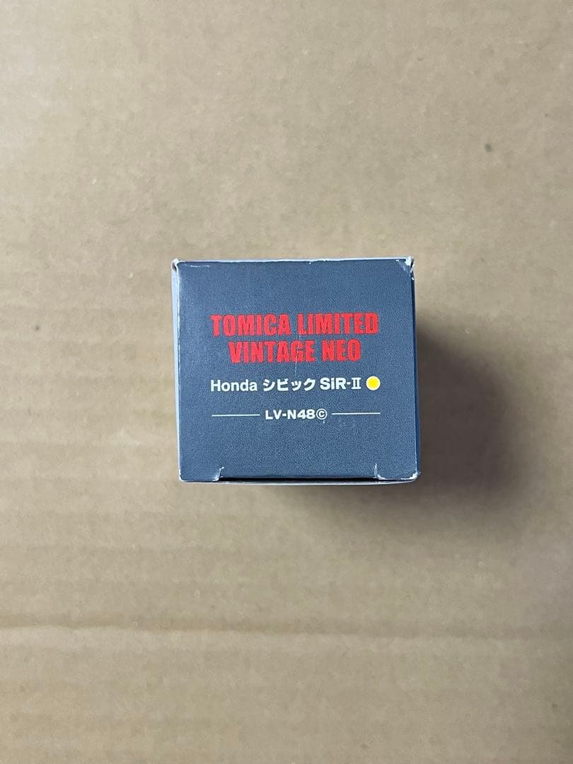 トミカリミテッドヴィンテージネオ　Honda シビック　SiR-Ⅱ 黄色