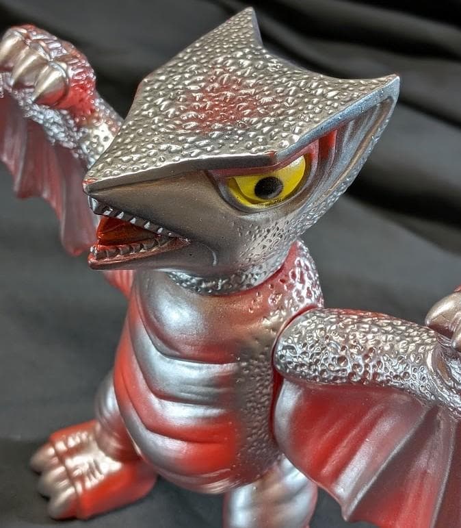 宇宙ギャオス（マルサン）電撃怪獣大作戦ソフビフィギュア