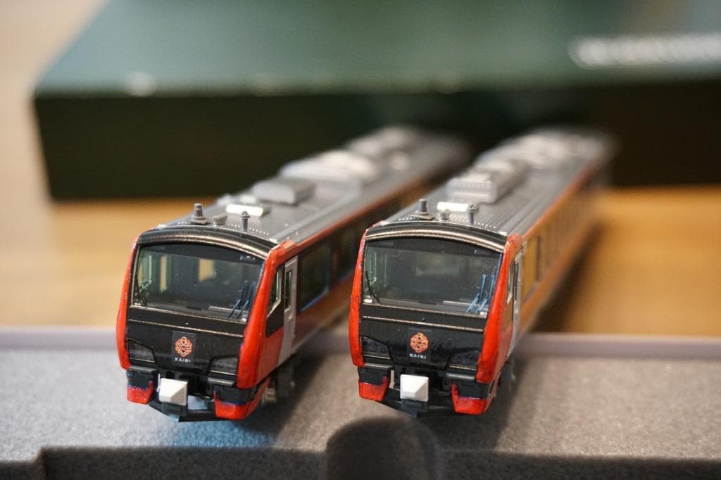 KATO製 HB-E300系　「海里」ラッピング仕様　4両編成セット