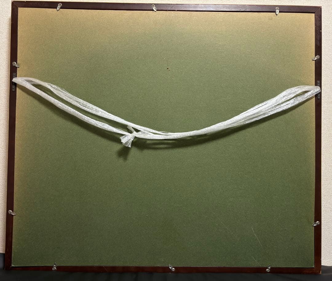 前田忠雄　河畔の風景　F20