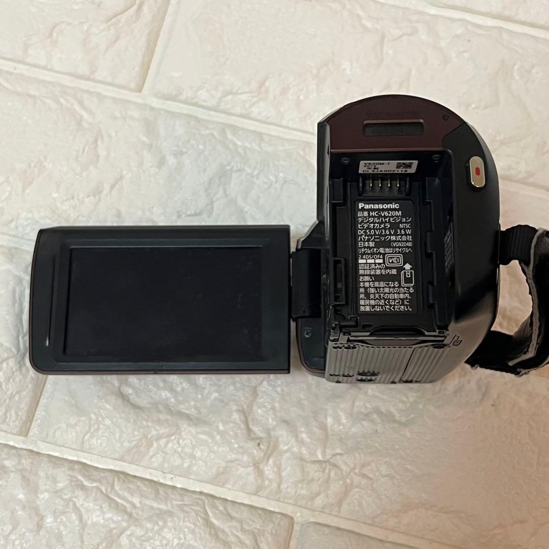 【動作確認済】HC-V620M デジタルハイビジョン ビデオカメラ Pana