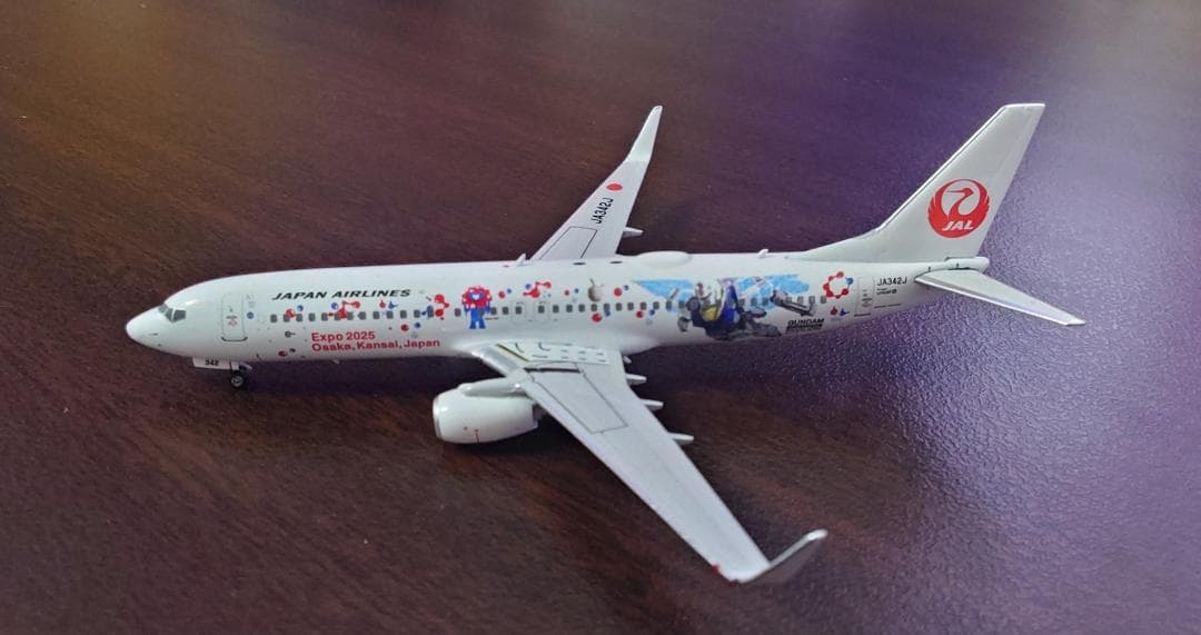Phoenix JAL B737-800ガンダム Expo 2025 1:400
