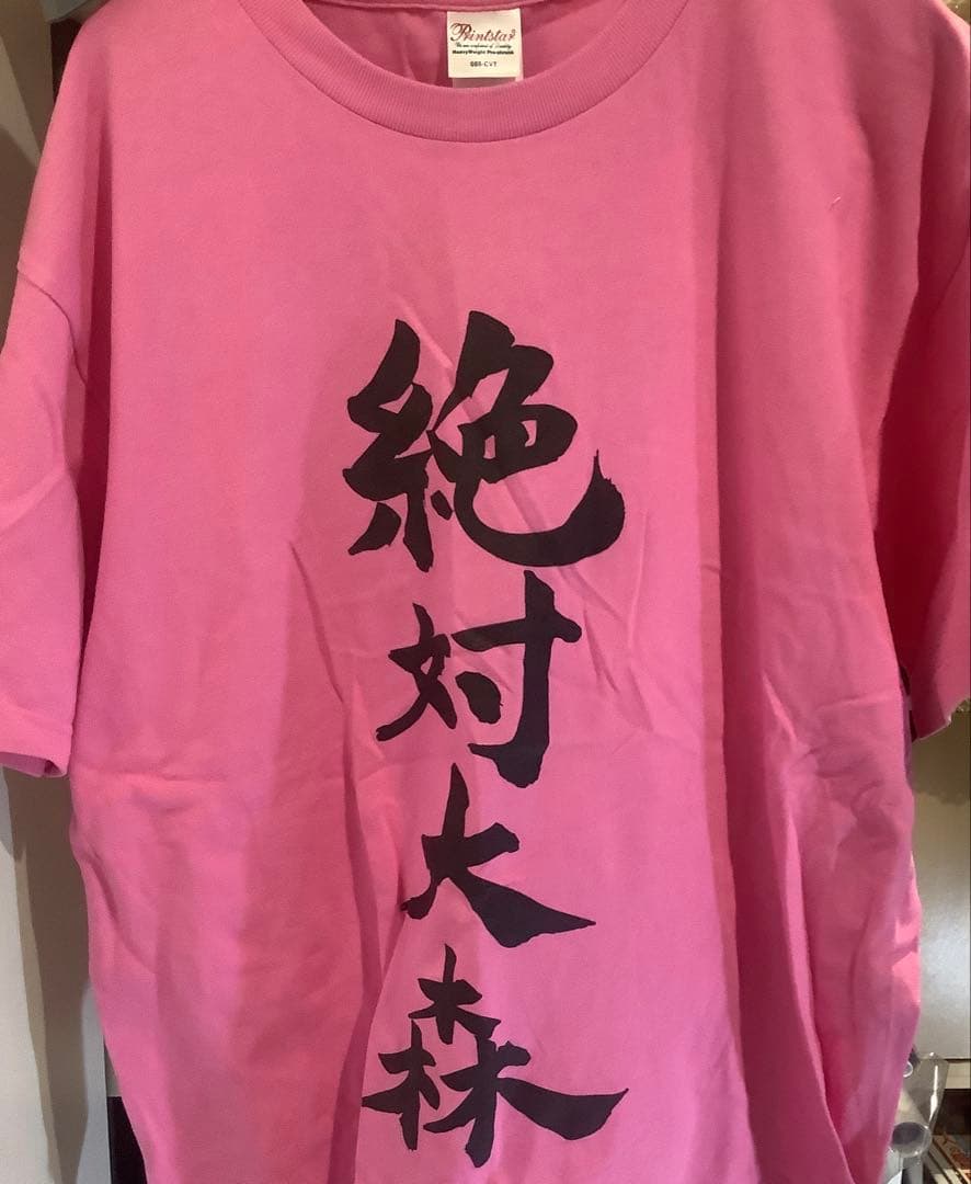 専用】絶対大森 Tシャツ ピンク 大森靖子 Lサイズ 未使用