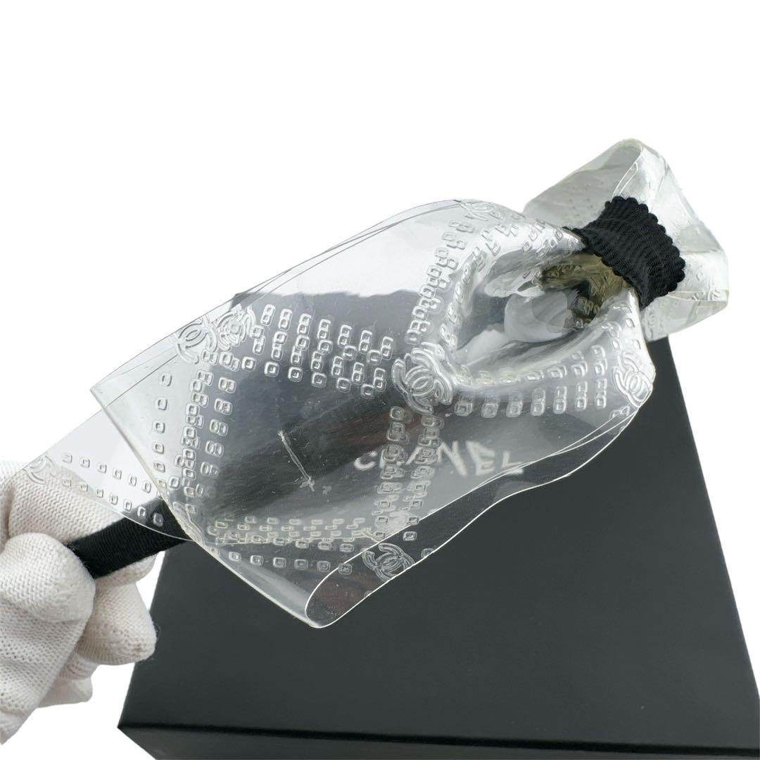 激レア◇美品◇シャネル 18S ココマーク リボン カチューシャ ヘアバンド