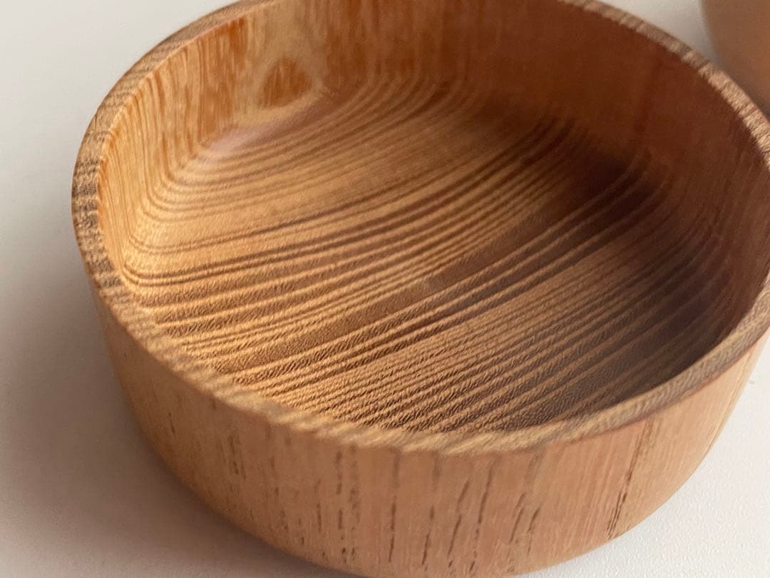 人間国宝 川北良造 神代欅 中棗 棗 共箱 茶器 茶入 木工芸