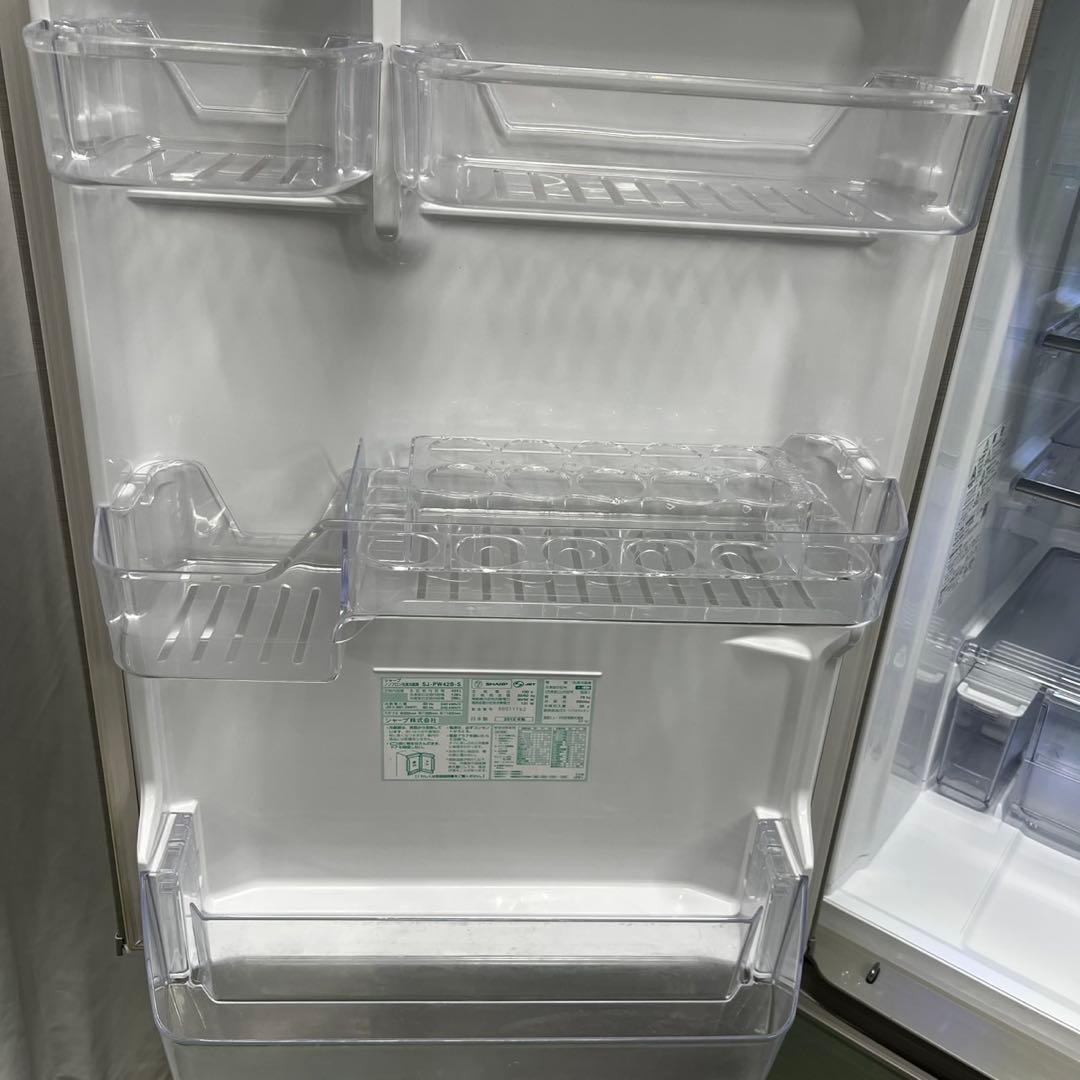 933　シャープ　冷蔵庫　400-450L　両開き　6ドア　安い　中古　設置無料