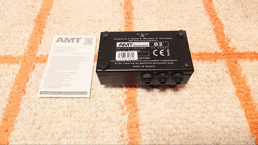 ギター AMT D2 electronics d2
