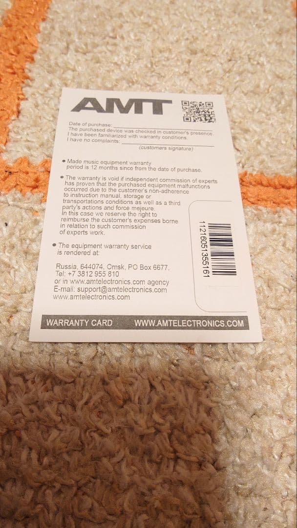 ギター AMT D2 electronics d2