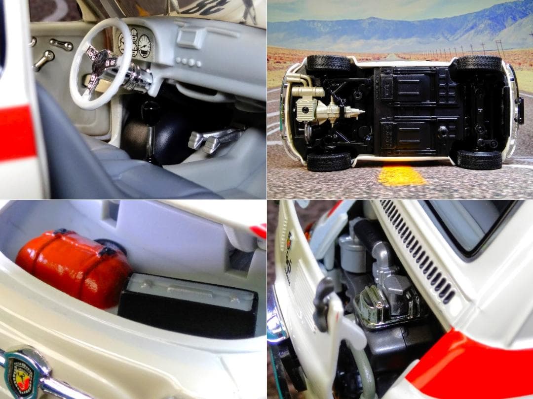 1/18 ロードシグネチャー 1963 フィアット アバルト 695SS