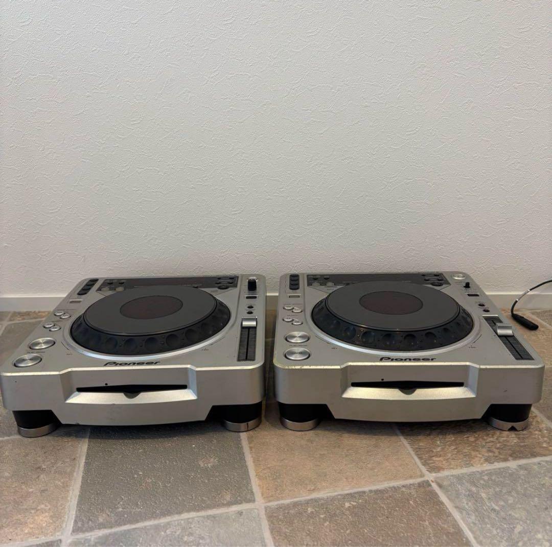 2台セット】Pioneer CDJ-800MK2 シルバー ジャンク