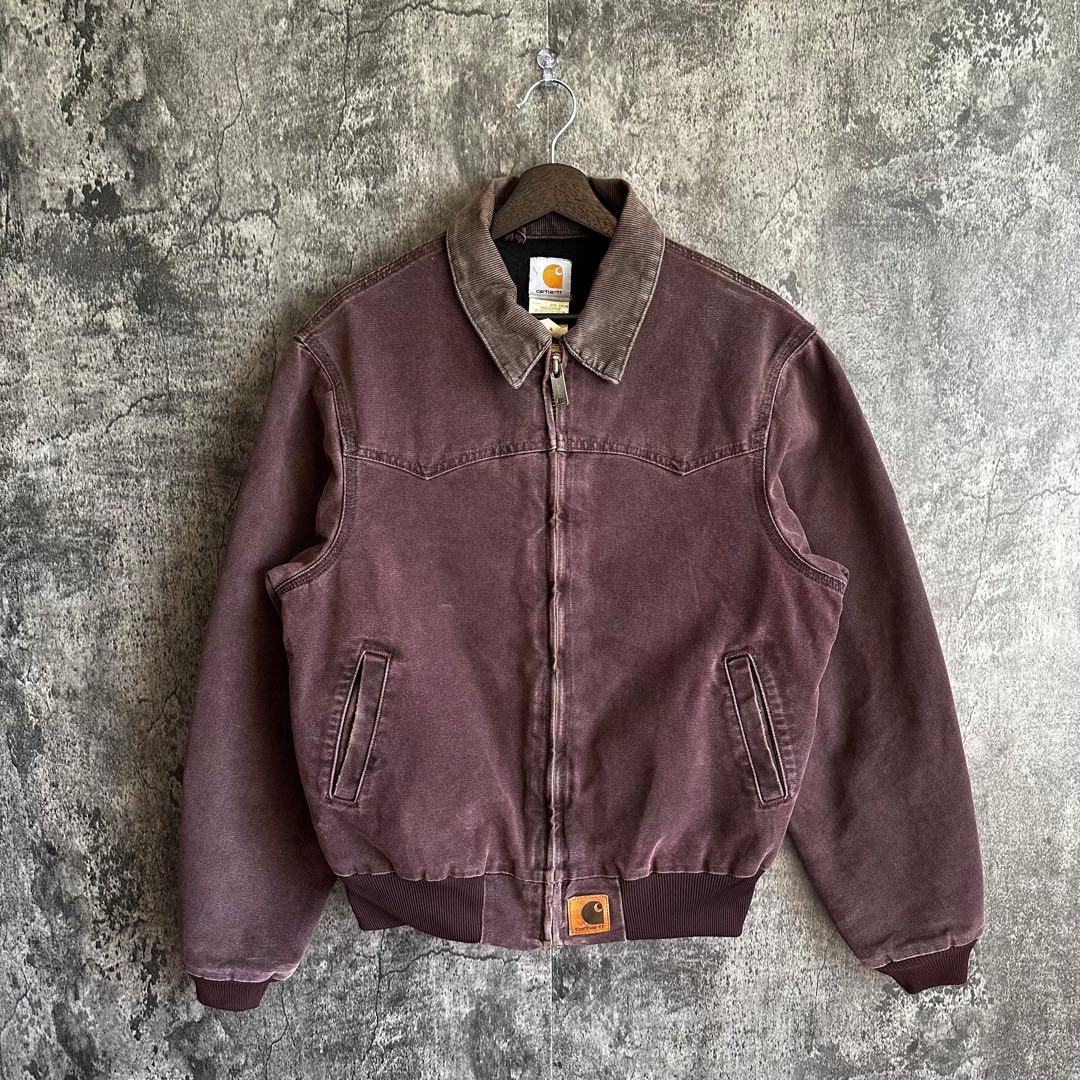 レア Santafe カーハートサンタフェデトロイトジャケット J14 BRG