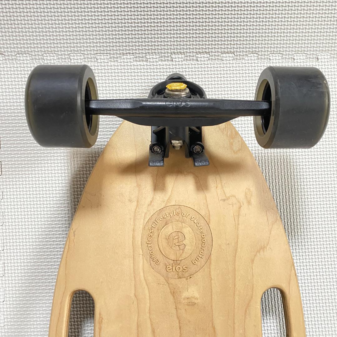 elos スケートボード ミニクルーザー ブラック イロス スケボー 動作OK