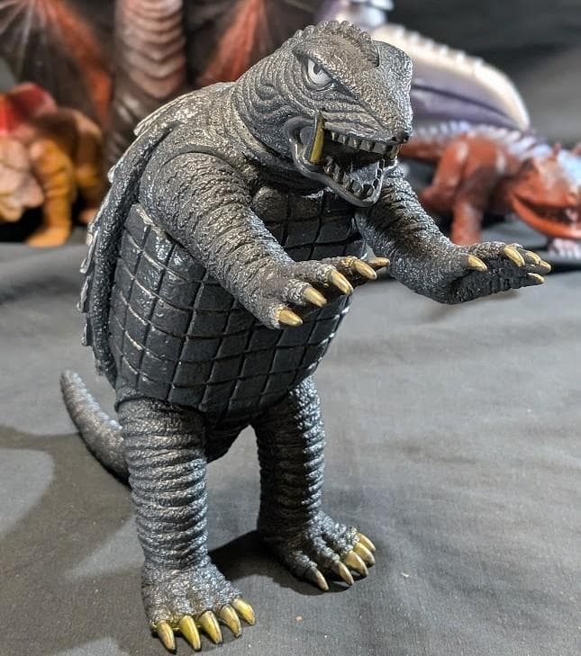 昭和ガメラ＆ギャオス他（バンダイ）ソフビフィギュア５体セット