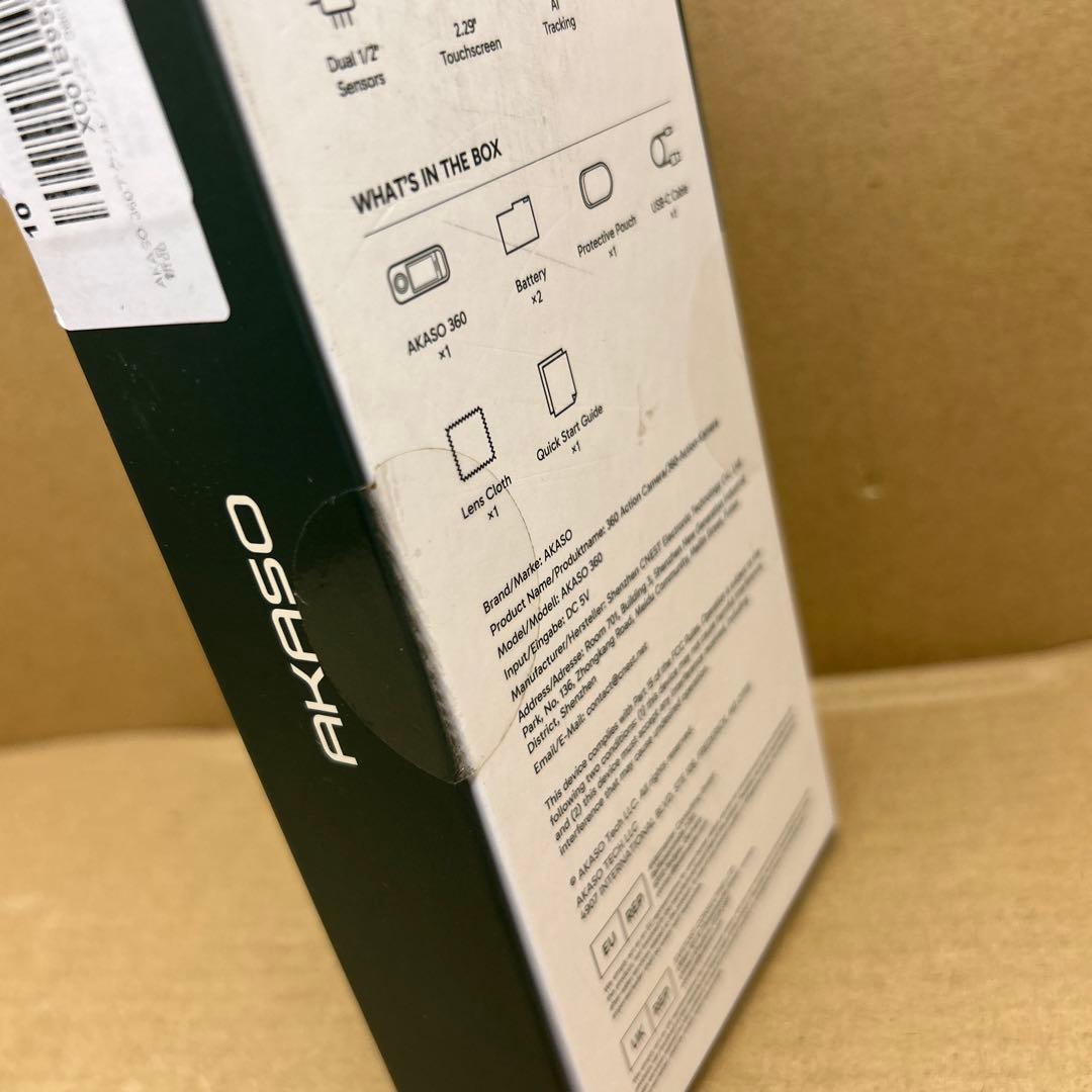 ビデオカメラ akaso360