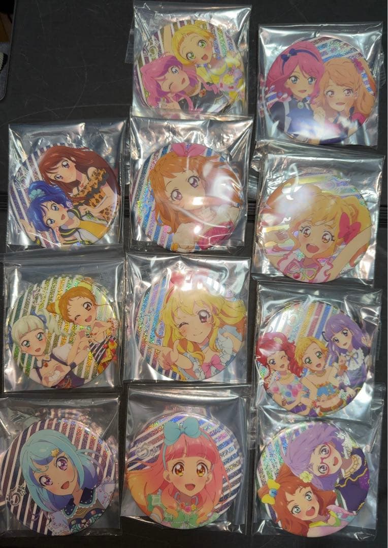 アイカツ　5th フェス　缶バッジ　星宮いちご　虹野ゆめ　大空あかり　貴重