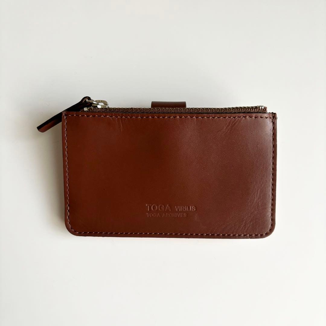 美品 TOGA LEATHER WALLET SMALL