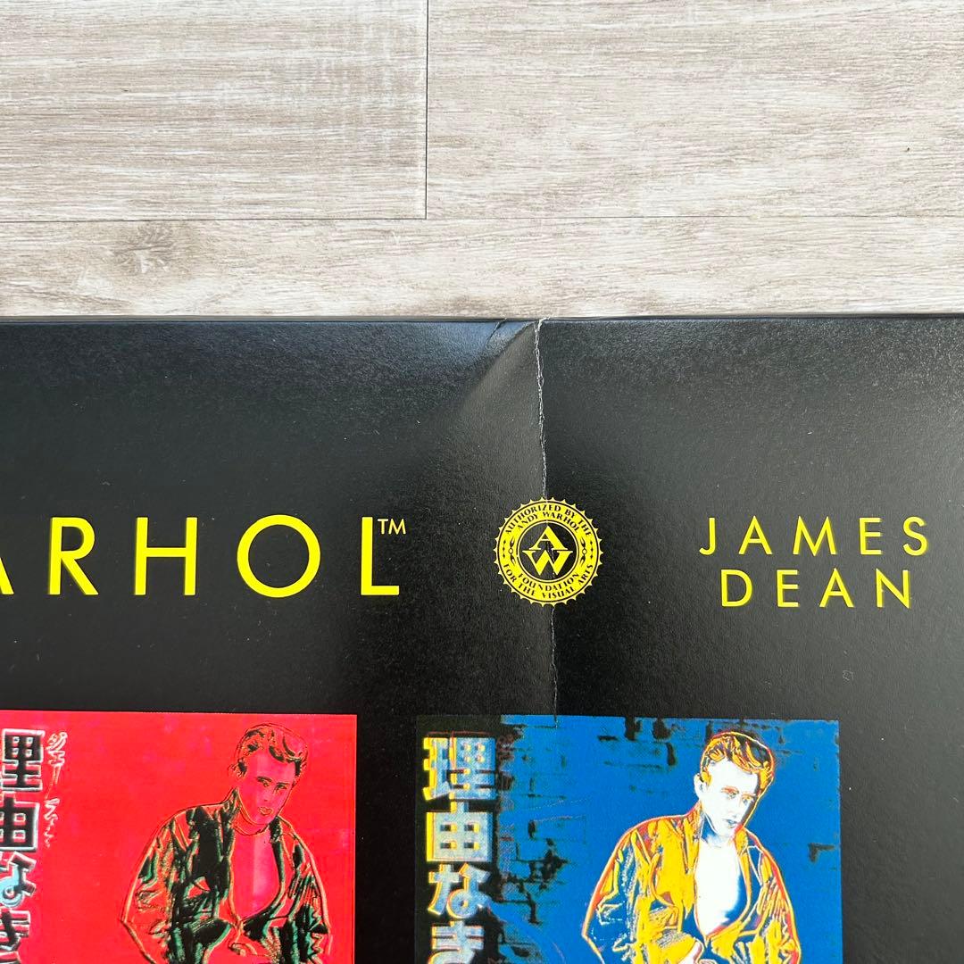 アンディ・ウォーホル美術財団スタンプつき】『理由なき反抗』 シルク