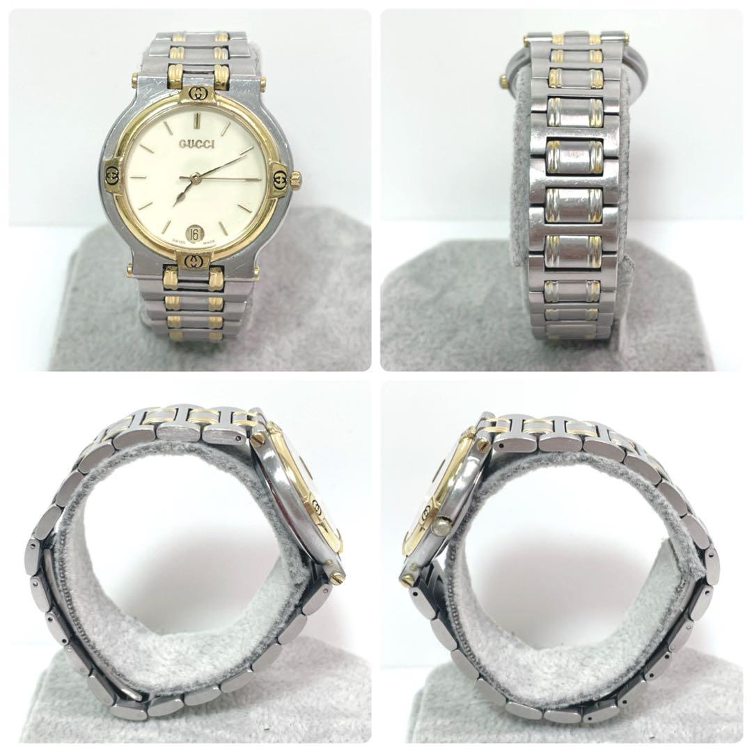 ma❤︎《値下げ交渉大歓迎》 様GUCCI 9000m グッチ 腕時計 新品電池